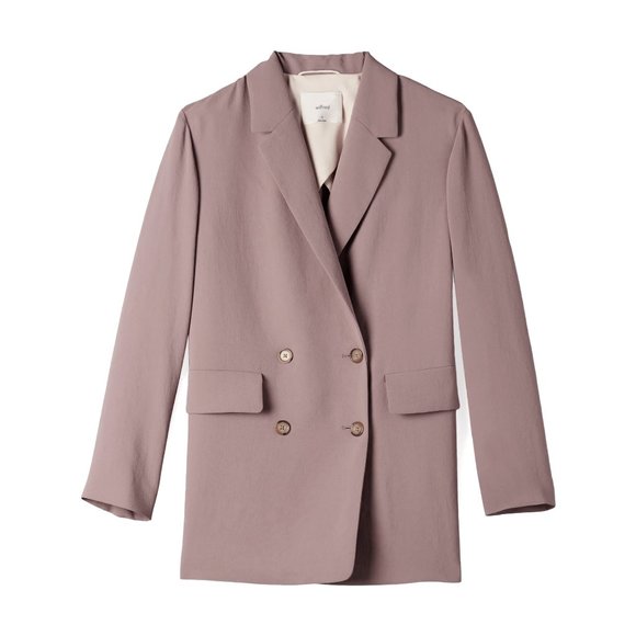 Aritzia Jackets & Blazers - Aritzia Wilfred Dusty Mauve Cherrelle Blazer, XXS